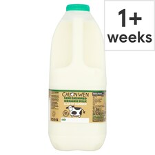 Calon Wen Semi Skimmed Organic Milk 2 Litres