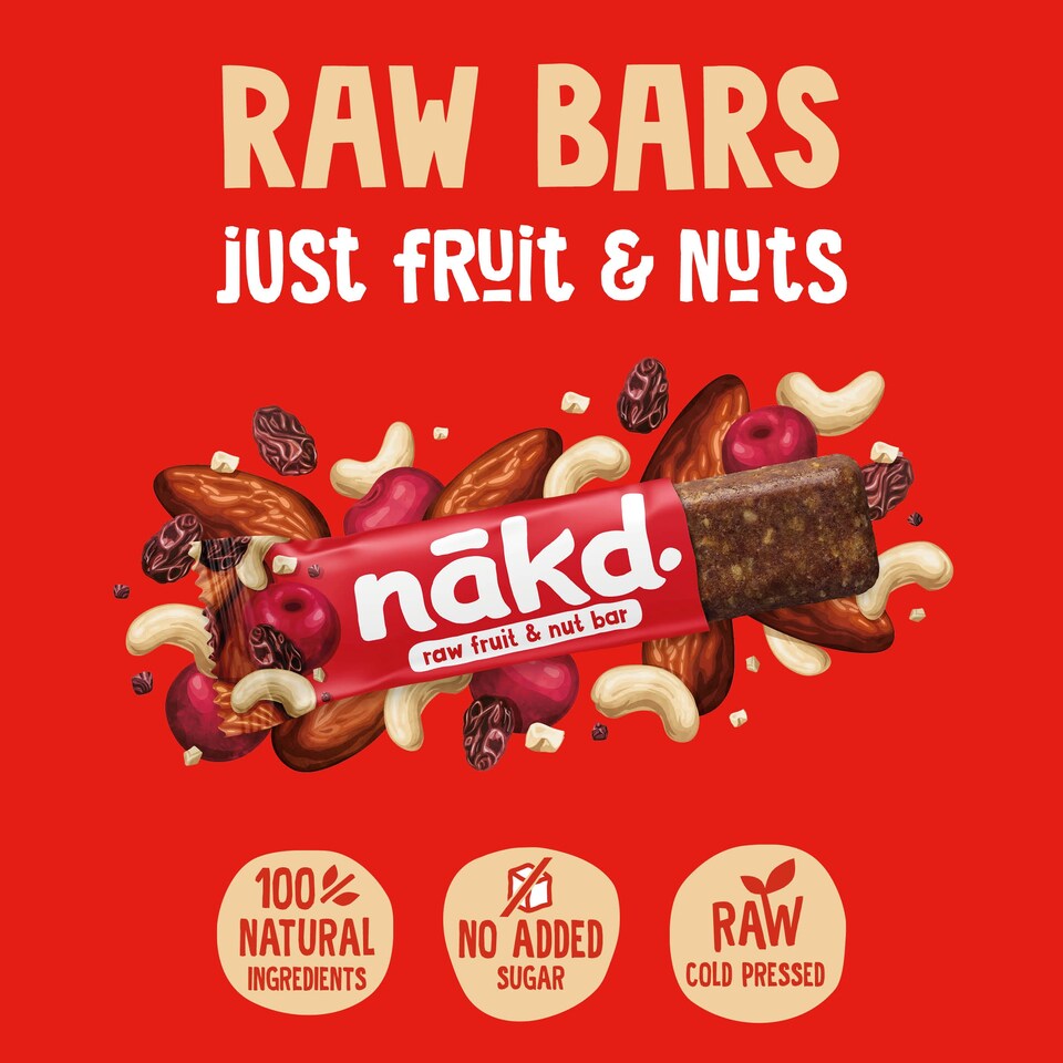 image 1 of Nakd Bakewell Tart 35G Bar
