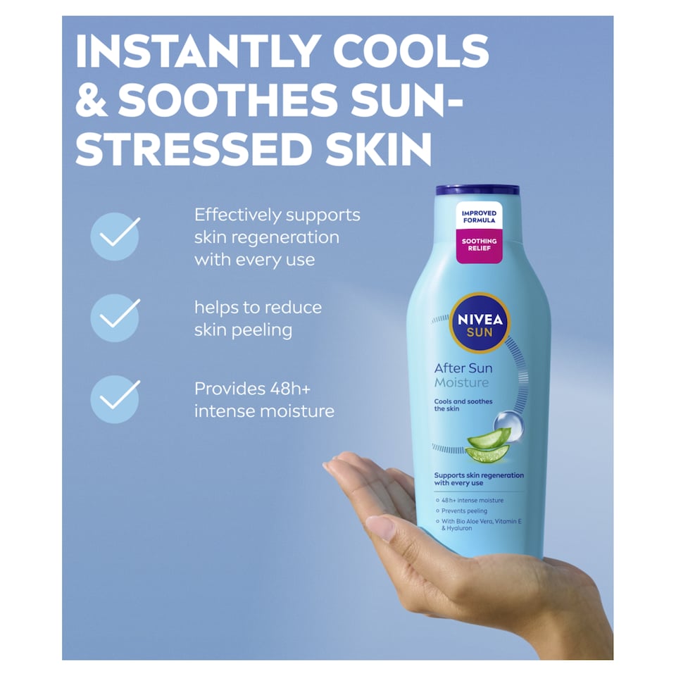 image 1 of NIVEA SUN Moisturising After Sun Lotion 400ml