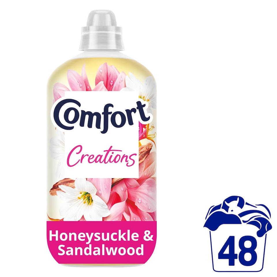 image 1 of Comfort Creations Honeysuckle Fabric Conditioner 48 Washes 1440ml