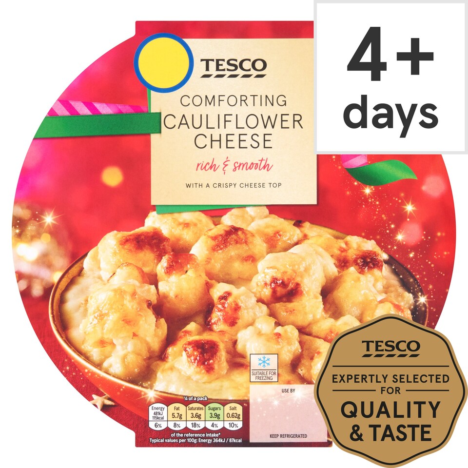 Tesco Cauliflower Cheese 600G Tesco Groceries