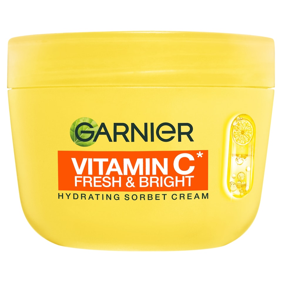 image 1 of  Garnier Vitamin C Fresh & Bright Hydrating Sorbet Cream 85ml