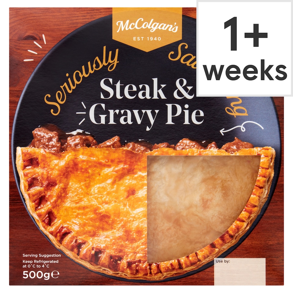 McColgan's Steak & Gravy Pie 500g