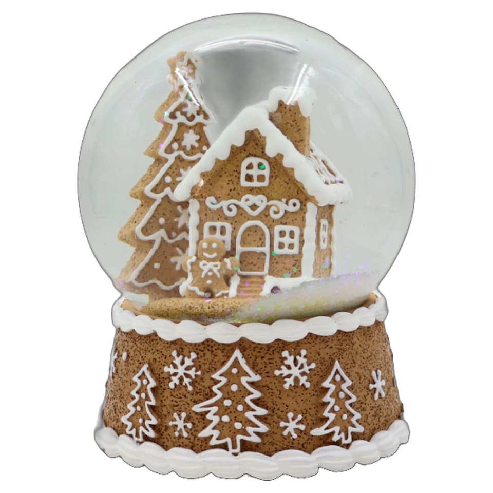 Bayswood Gingerbread Christmas Snowglobe
