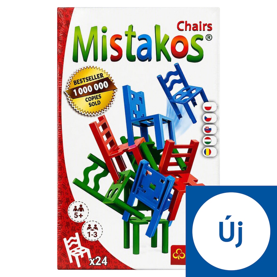 Trefl Mistakos Chairs társasjáték