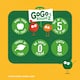 image 4 of GoGo Squeez Fruit Smoothie Snack - Multifruit 4x90g