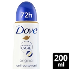 Dove Women Original 72h Advanced Care Antiperspirant Deodorant 200ml