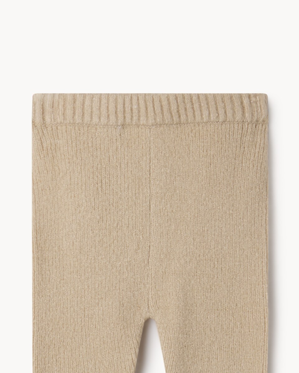 image 1 of F&F Baby Check Cardigan and Trousers Set in Brown