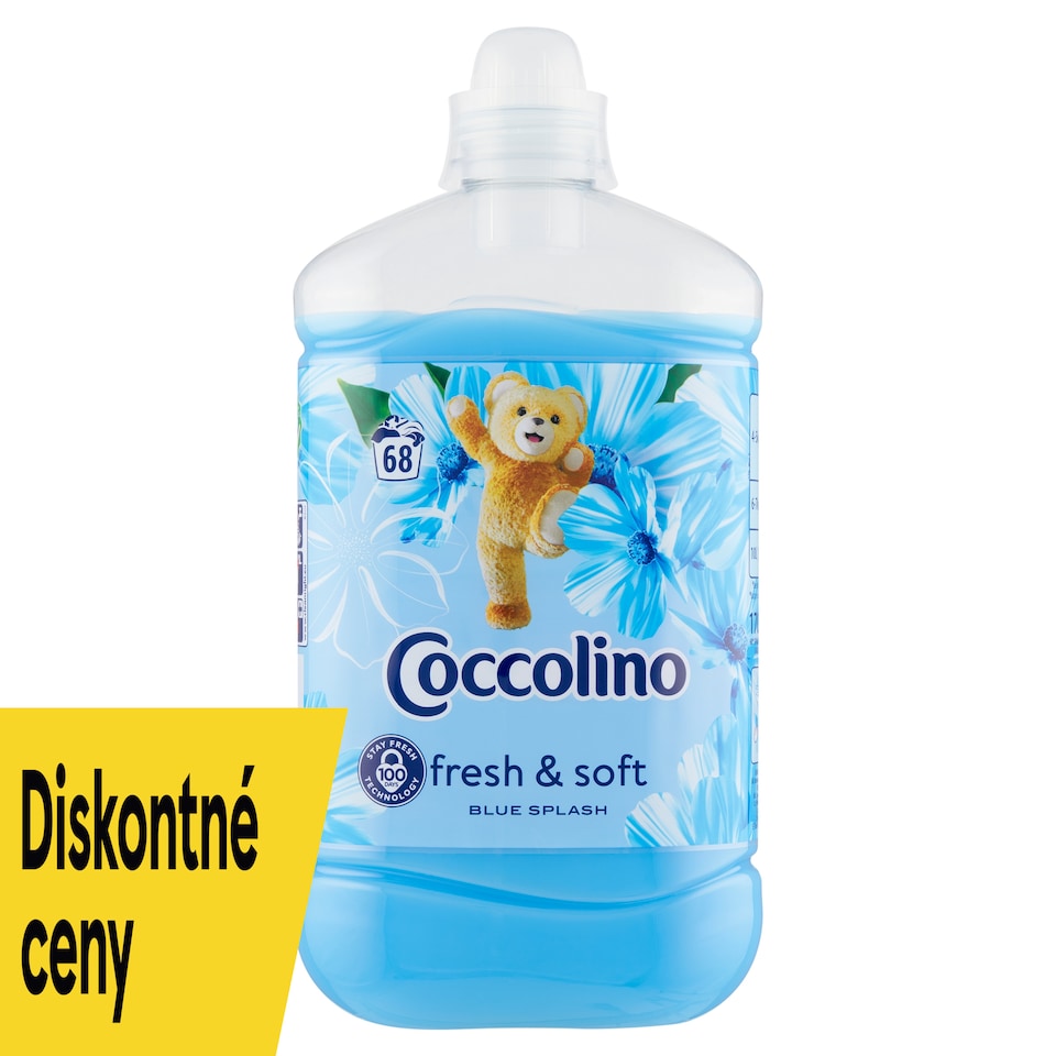image 1 of Coccolino Blue Splash Concentrated Fabric Conditioner 68 Washes 1700 ml