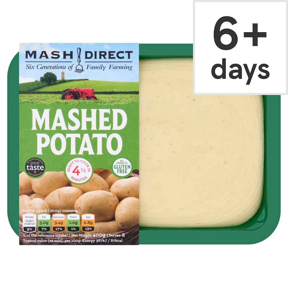 Mash Direct Mashed Potato 400G