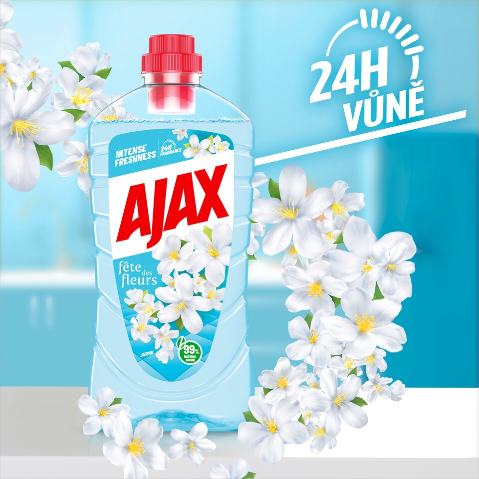 Obrázek 1 pro produkt Ajax Floral Fiesta Jasmine univerzální čistící prostředek 1000 ml