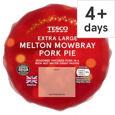 Tesco Extra Large Melton Mowbray Pork Pie 790G