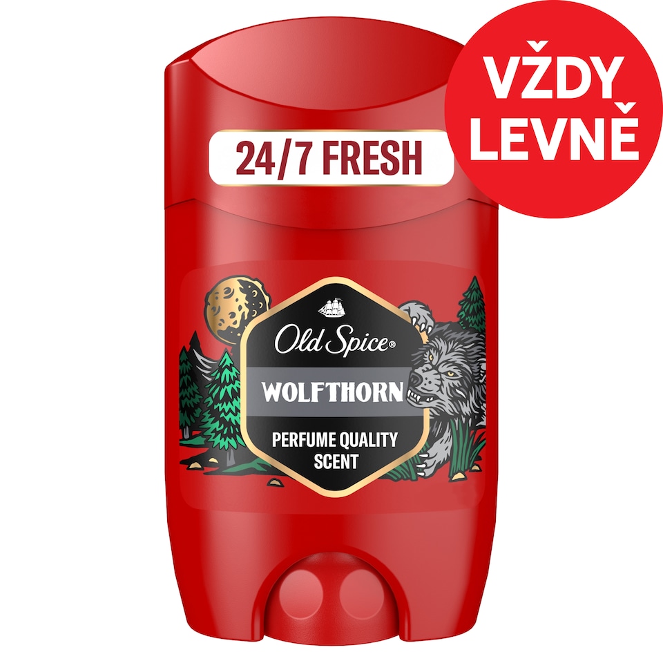 Obrázek 1 pro produkt Old Spice Wolfthorn Tuhý Deodorant Pro Muže 50ml