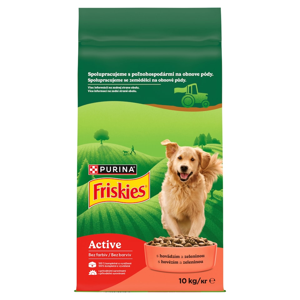 obrázok 1 z Friskies Active granule pre psov hovädzie 10 kg