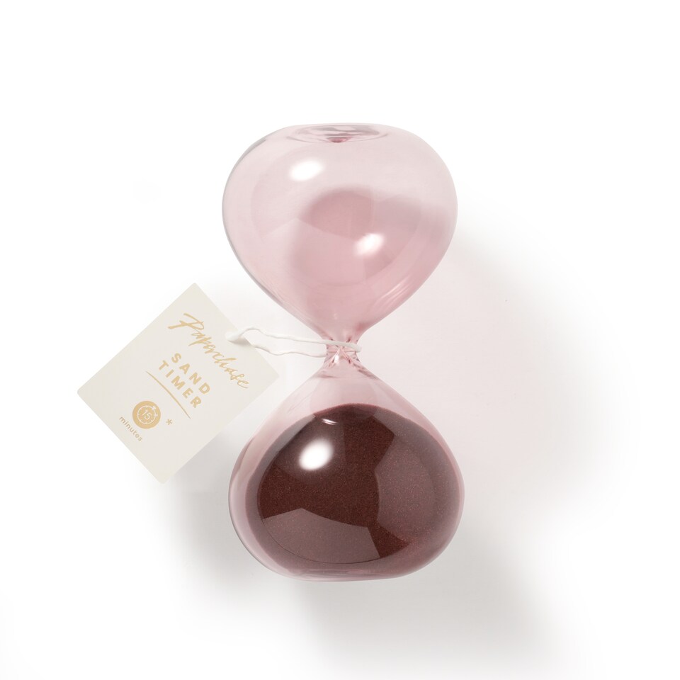 image 1 of Paperchase Timeless Glass Sand Timer