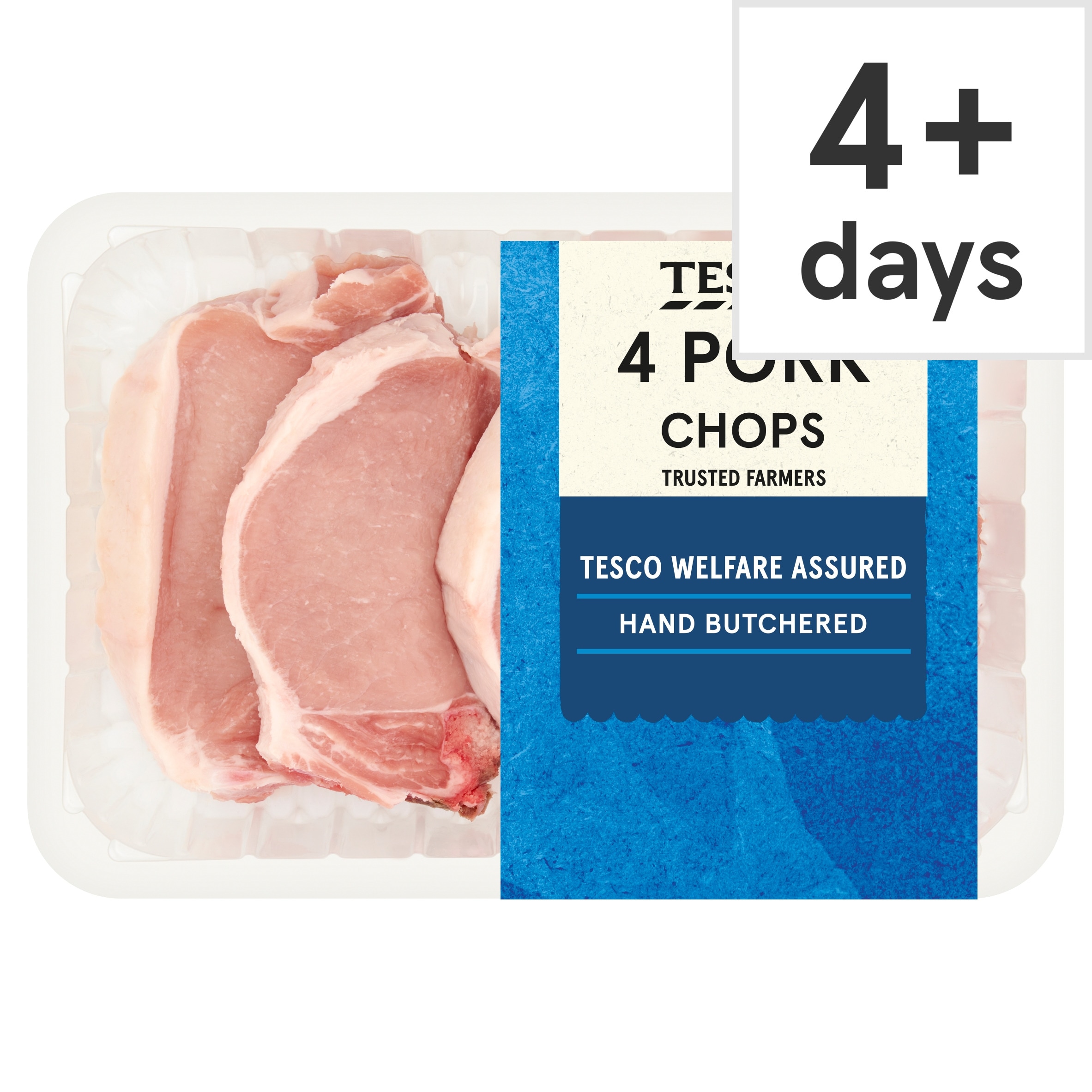 Tesco Pork Chops 700g