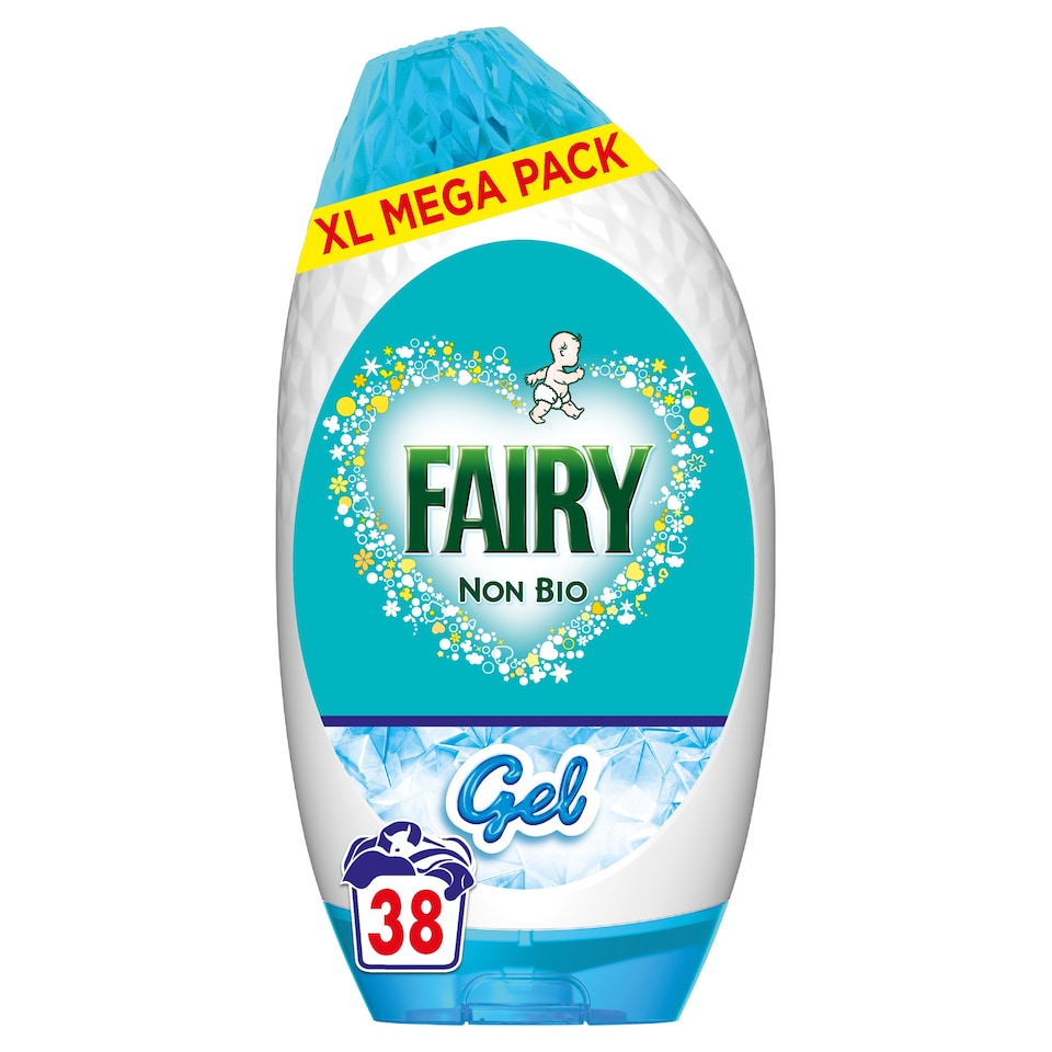 image 1 of Fairy Laundry Detergent Gel 1254ML 38 Washes