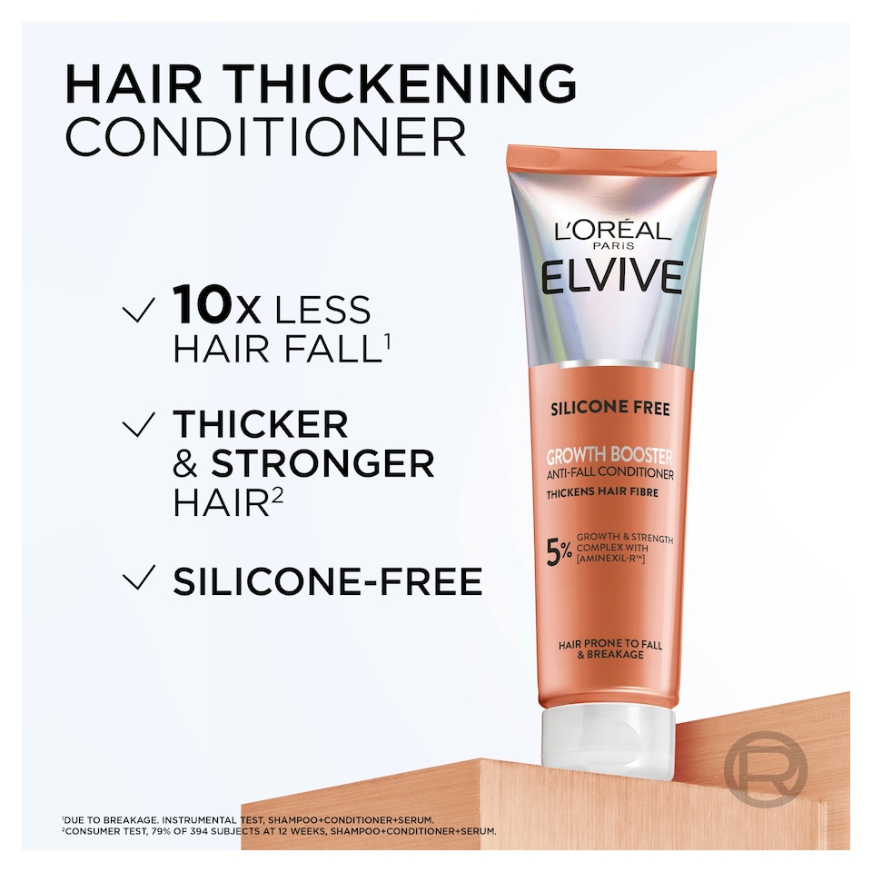 image 1 of L'Oreal Elvive Silicone Free Growth Booster Conditioner 150ml