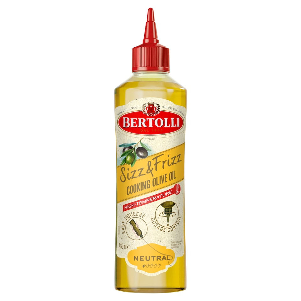Bertolli Sizz & Frizz Cooking Olive Oil 460ml