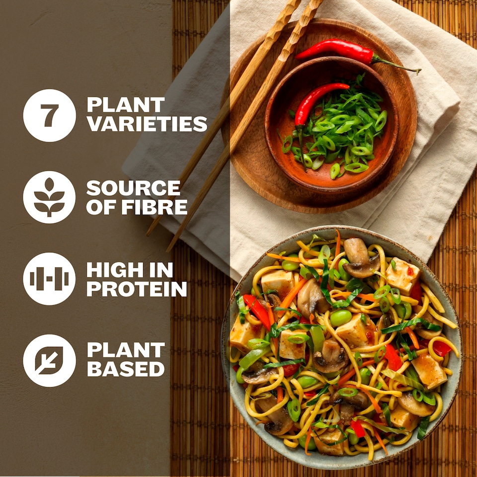 image 1 of BOSH! Teriyaki Mushroom Noodles 380g