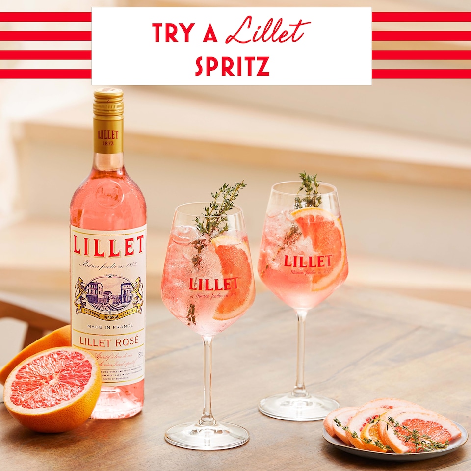 image 1 of Lillet Rosé Wine-Based Aperitif 75cl