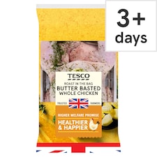 Tesco Roast In Bag Butter Basted Whole Chicken 1.5Kg