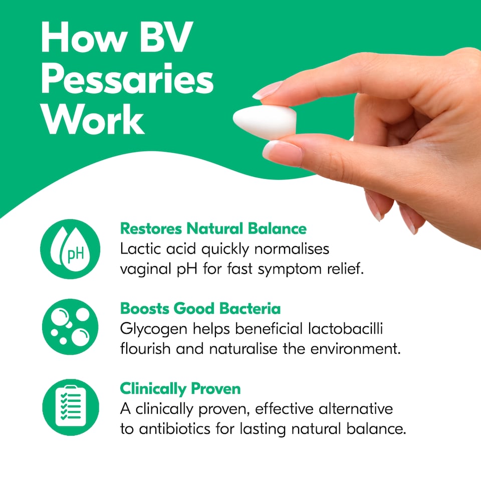 image 1 of Balance Activ BV Treatment Vaginal Pessary