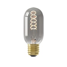Calex Decorative Titanium E27 Led Tubular Bulb