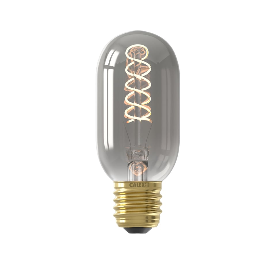 image 1 of Calex Decorative Titanium E27 Led Tubular Bulb