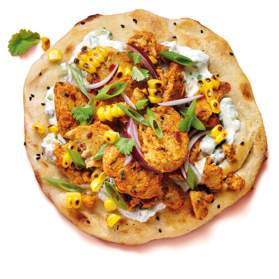 image 1 of Squeaky Bean Ready To Eat Chicken Style Pieces - Kick Of Tikka 130g