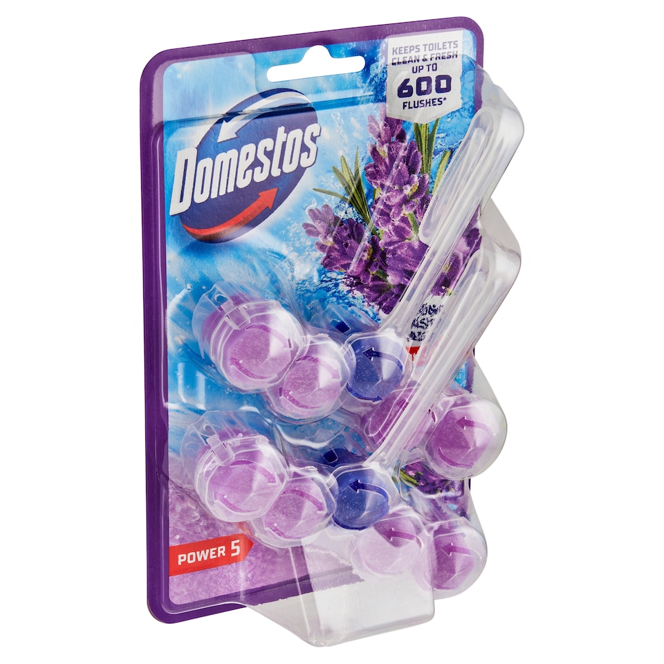Obrázek 1 pro produkt Domestos Power 5 Lavender 2 x 50g