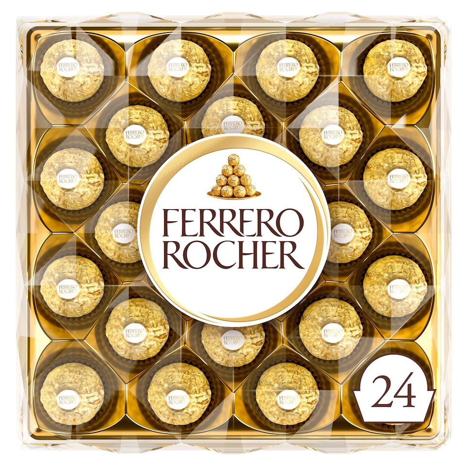 image 1 of Ferrero Rocher Boxed Chocolates 24 Pieces 300g
