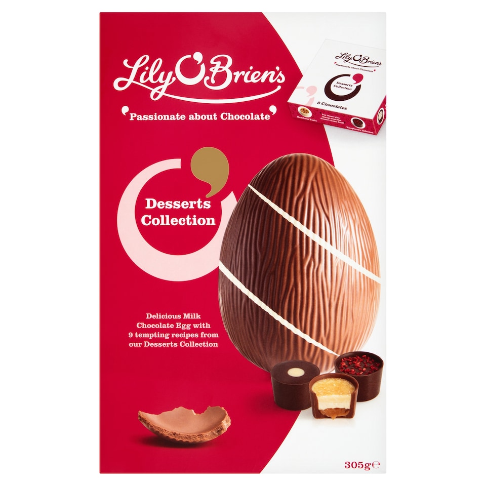 Lily O'Brien's Desserts Collection Egg 305g