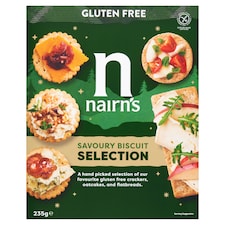 Nairn's Gluten Free Savoury Biscuit Selection 235g