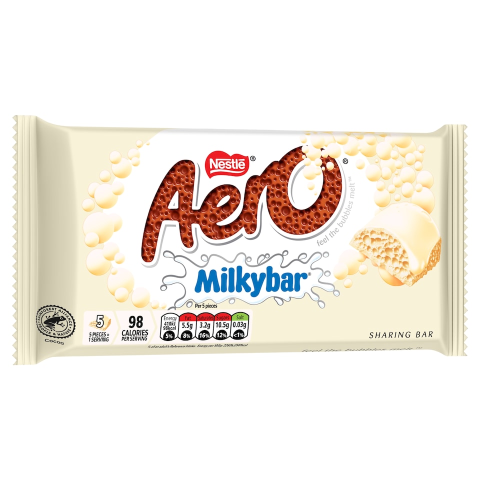 image 1 of Aero Milkybar White Chocolate 145g