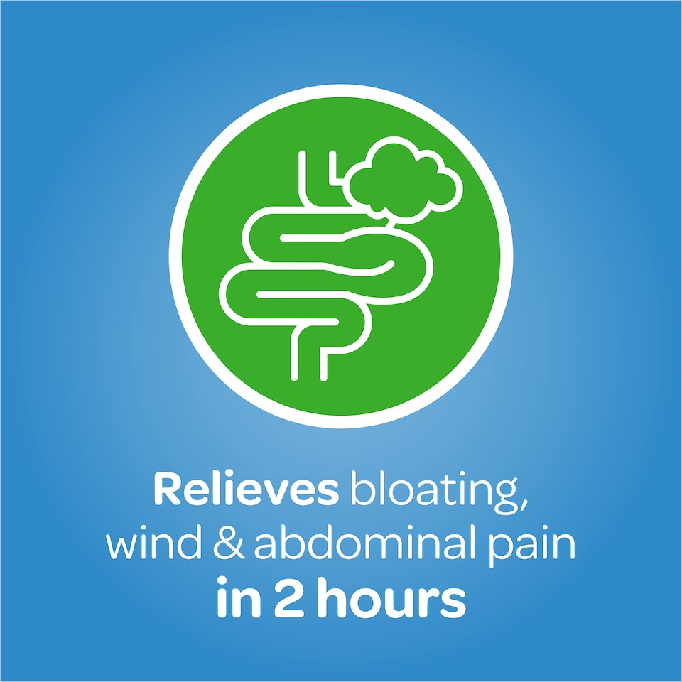 image 1 of FyboCalm Wind & Bloating Pain Relief Capsules and Tablets 30s