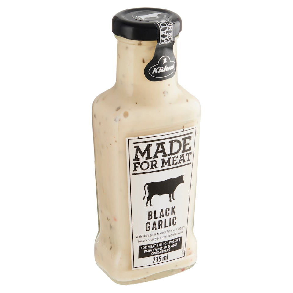 Kühne Made for Meat Černý česnek omáčka 235ml 