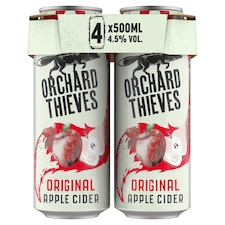 Orchard Thieves Apple Cider 4 X 500Ml