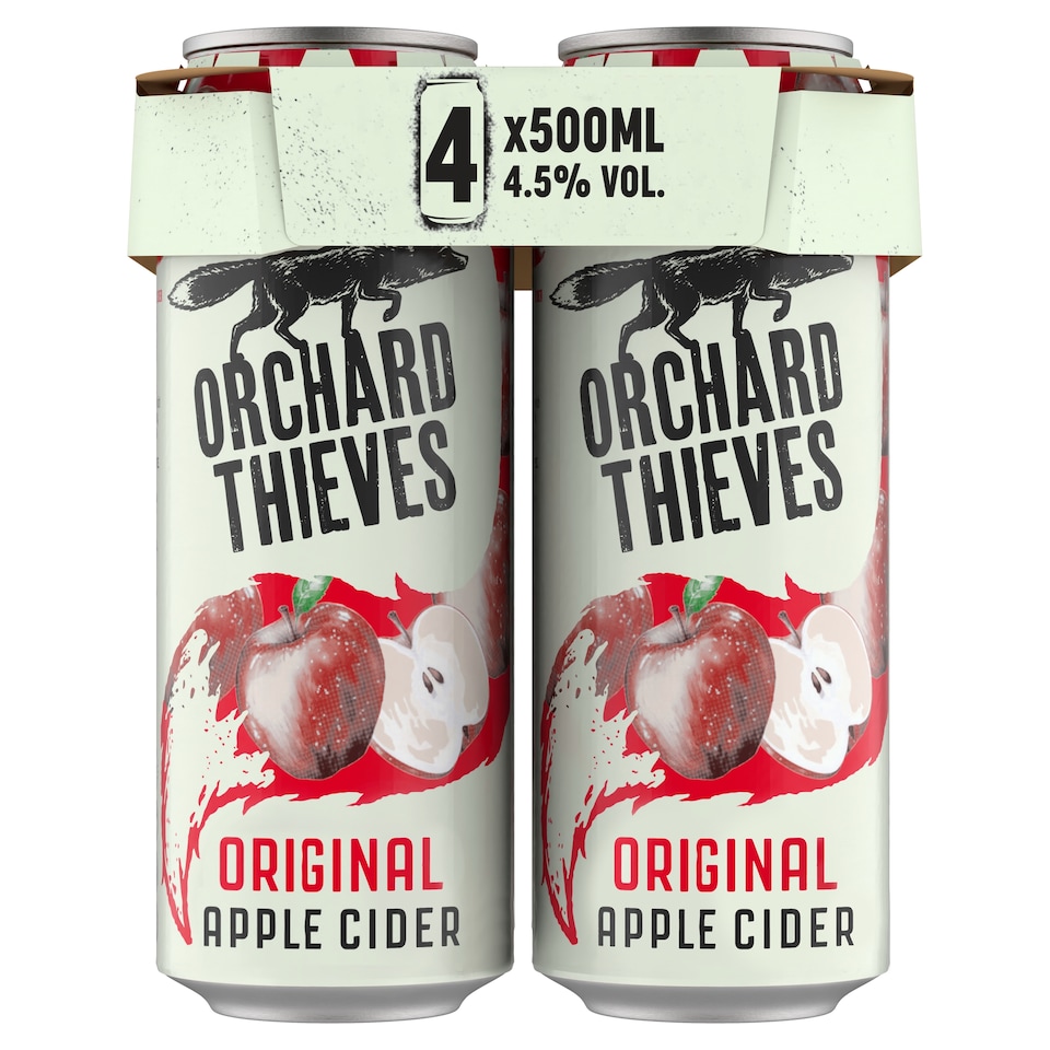 Orchard Thieves Apple Cider 4 X 500Ml