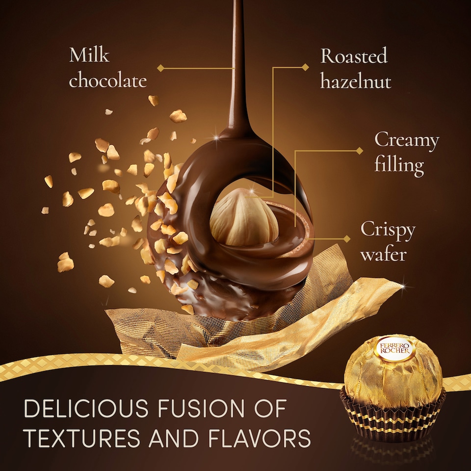 image 1 of Ferrero Rocher 3 Pack 37.5G