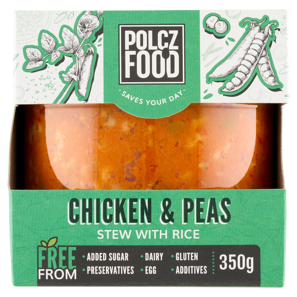 image 1 of Polcz Food Chicken & Peas Stew with Rice 350 g