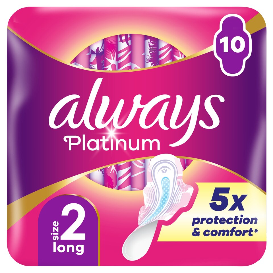 image 1 of Always Platinum Long Size 2 S/Twls With Wings 10