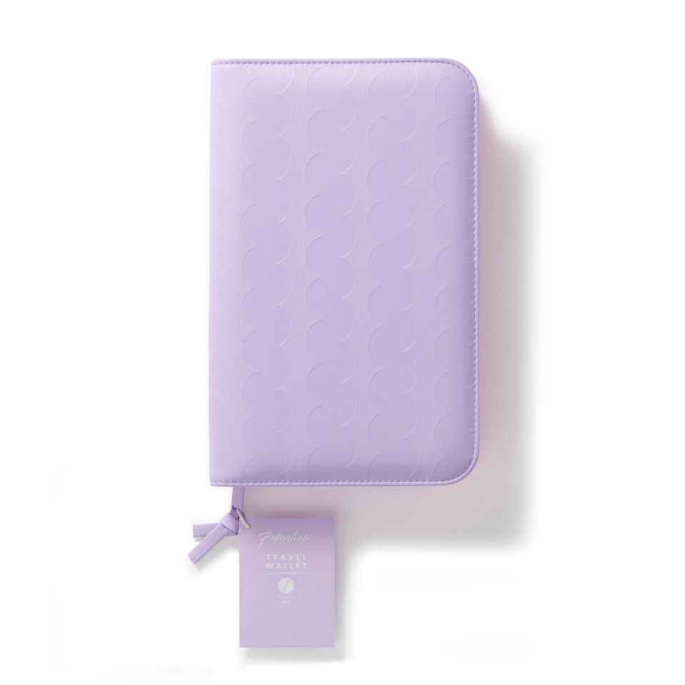 image 1 of Paperchase PU Travel Wallet