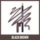 image 4 of Maybelline Express Brow Precise Shaping Pencil Black Brown
