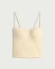 image 4 of F&F Cotton Rich Contour Secret Support Multiway Vest in Yellow