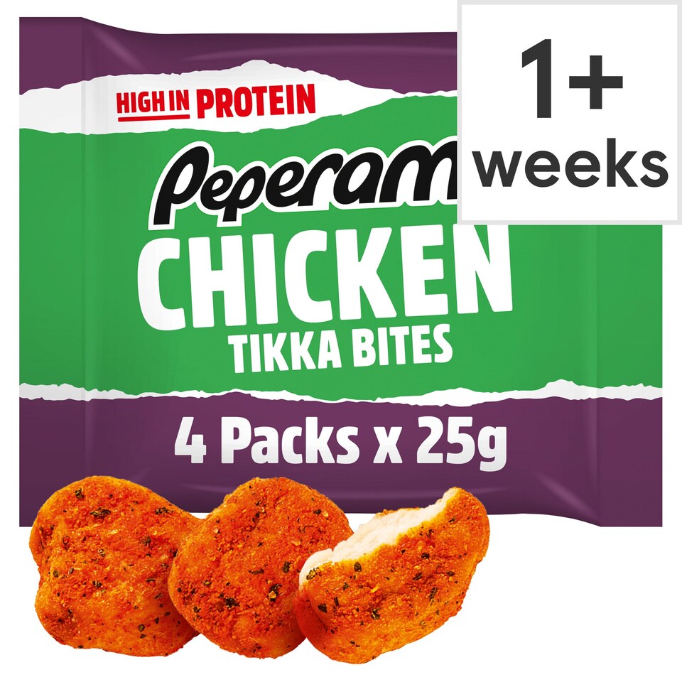 Peperami Tikka Chicken Bites 4X25g Tesco Groceries