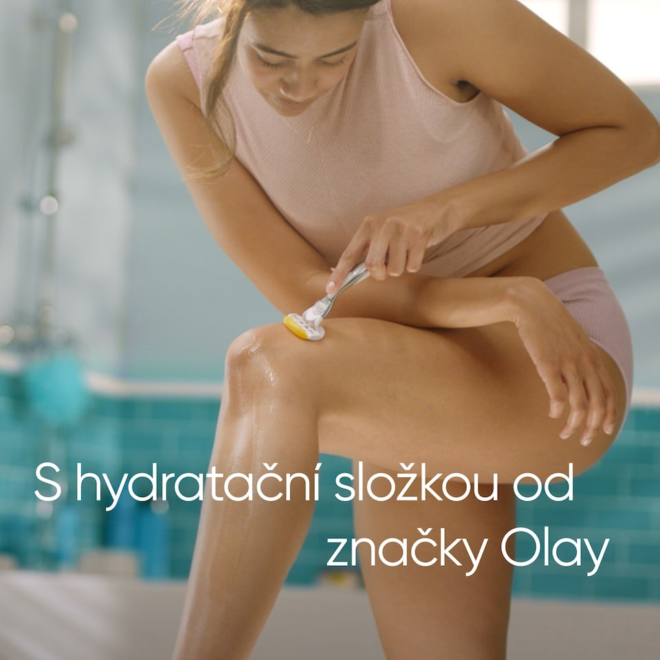 Obrázek 1 pro produkt Venus ComfortGlide Coconut plus Olay Hlavice Holicího Strojku x3