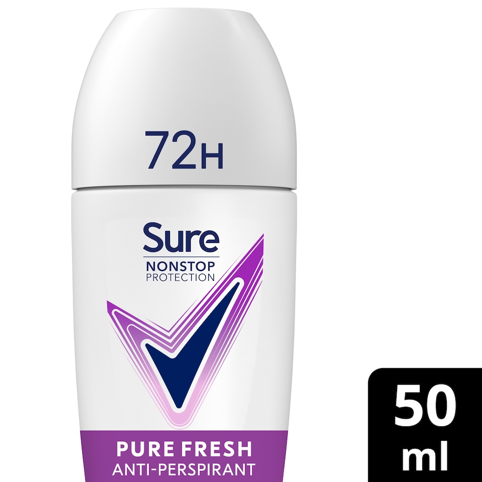 image 1 of Sure Nonstop Protection Pure Fresh A/Pspirnt 50Ml