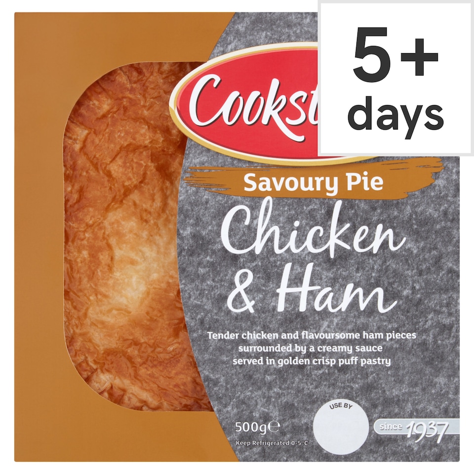Cookstown Savoury Pie Chicken & Ham 500g