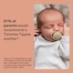 image 4 of Tommee Tippee Newborn Soothers, 0-2 months, Pack of 2